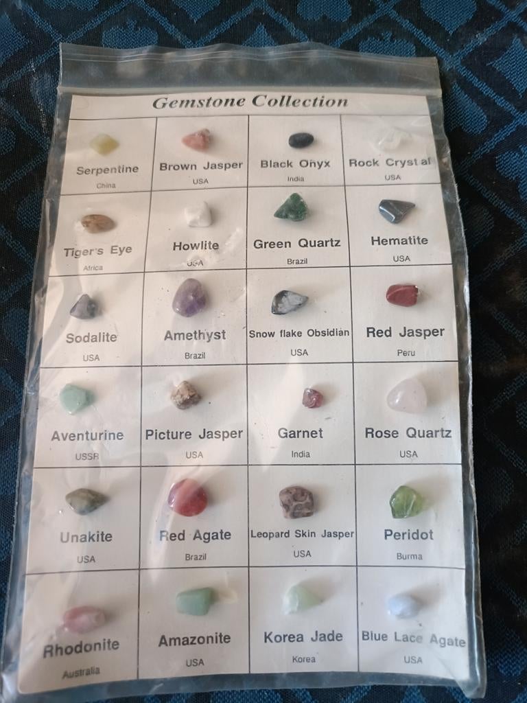 24 mineralen, Verzamelen, Mineralen en Fossielen, Ophalen of Verzenden