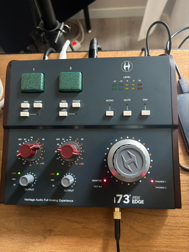 Heritage Audio i73 Pro Edge, Ophalen of Verzenden, Zo goed als nieuw, Audio