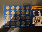 Oude astronaut munten, Hobby en Vrije tijd, Spaarzegeltjes, Ophalen of Verzenden, Koffie of Thee, Zegels, Bonnen of Punten