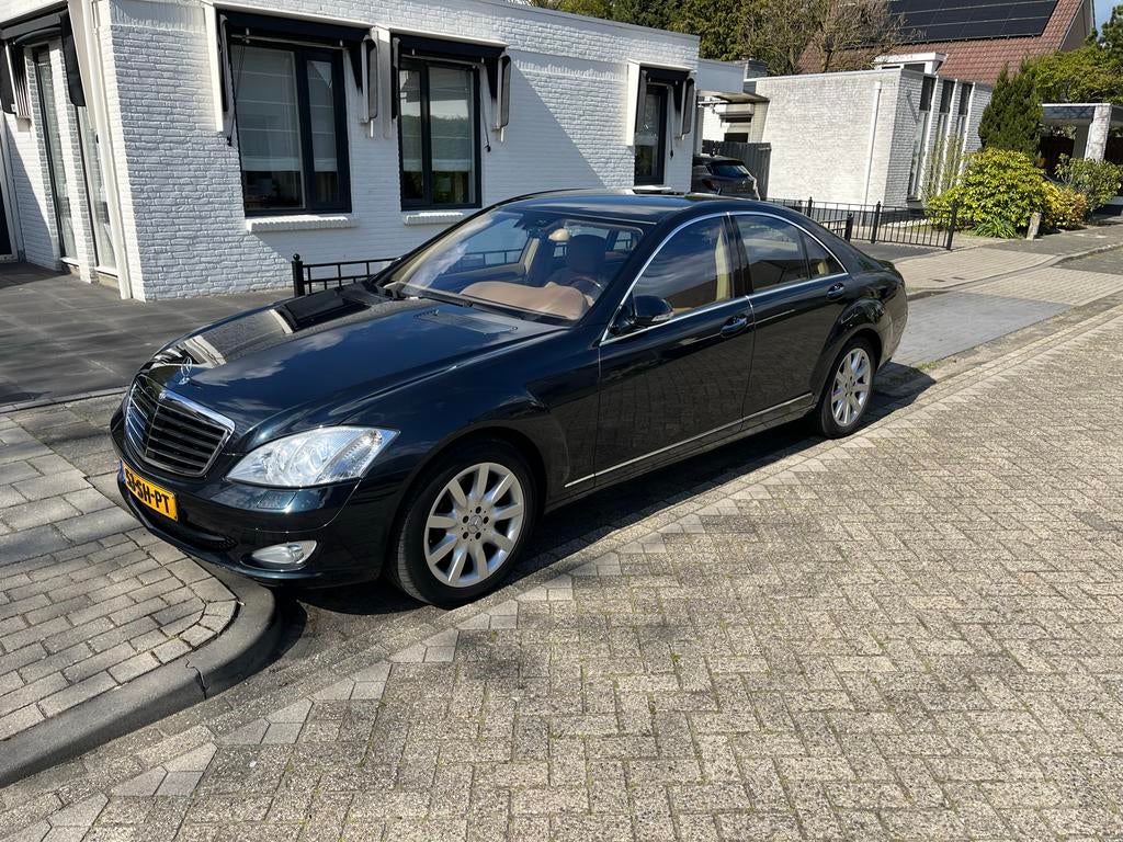 Mercedes-Benz S-Klasse 3.5 S350 AUT 2006 Zwart, 1780 kg, Beige, Zwart, 272 pk