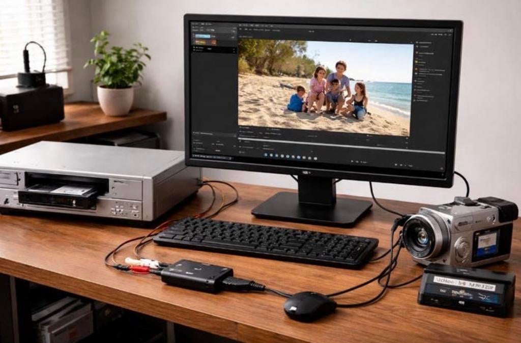 Videobanden digitaliseren (VHS, VHS-C, Hi8, Video8), Film- of Videodigitalisatie