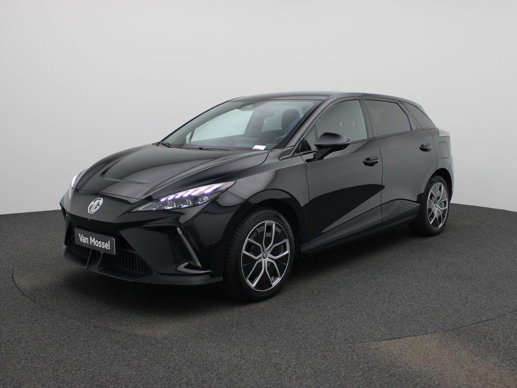 MG MG4 64 kWh Luxury | Climate Control / ECC | Cruise contro, Auto's, MG, Automaat, 1675 kg, Zwart, 204 pk