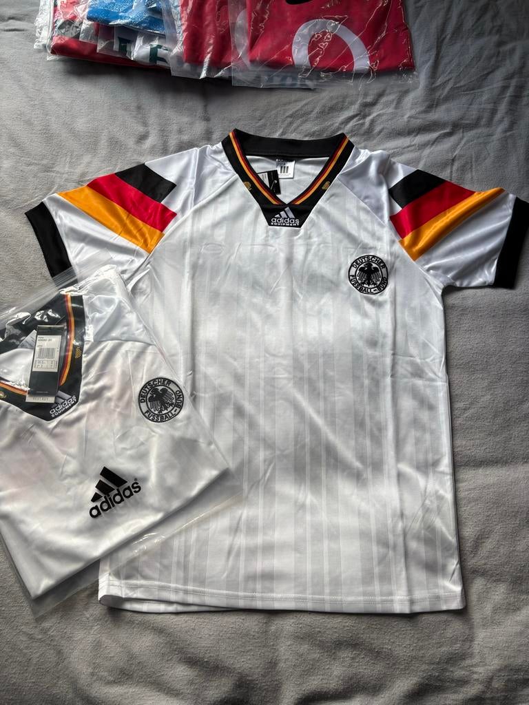 Duitsland Retro Voetbalshirt, Maat S, Ophalen of Verzenden, Nieuw, Shirt