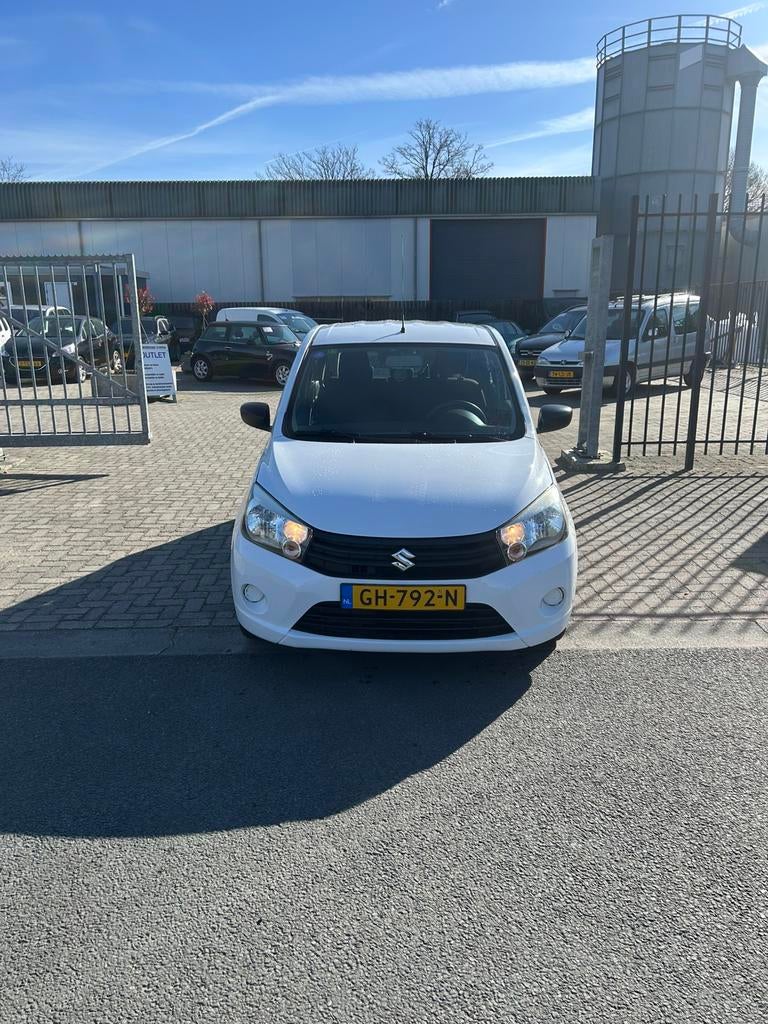 Suzuki Celerio 1.0 VVT 50KW Auto Gear Shift 2015 Wit, Auto's, Suzuki, Bedrijf, Celerio, ABS, Airbags, Airconditioning, Alarm, Bluetooth