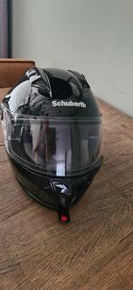 Motorhelm Schuberth SR1 - Zwart, Motoren, Overige merken, Kinderen, Ophalen of Verzenden, Integraalhelm