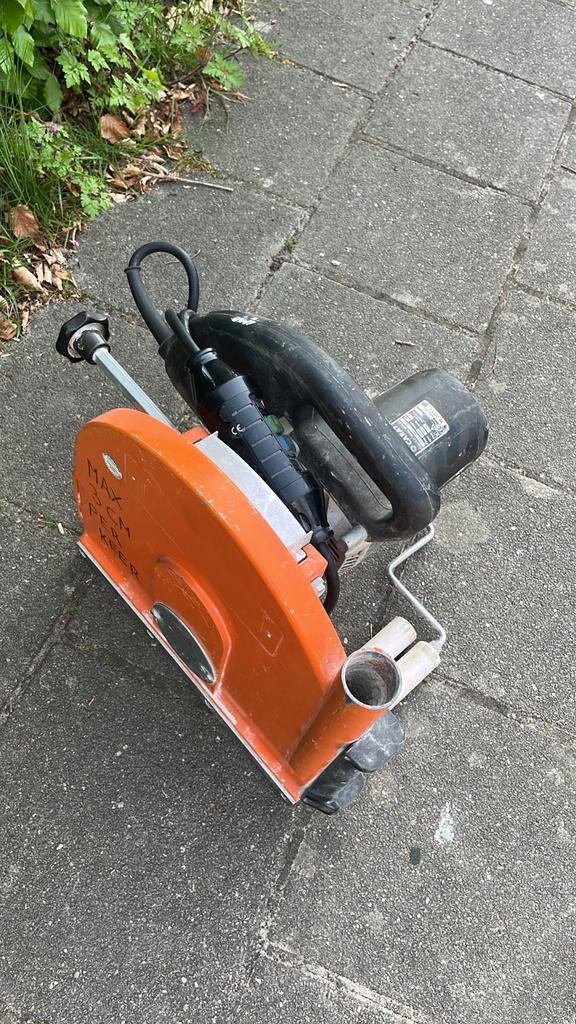 Carat Muurzaag inclusief goed zaagblad Muurzaagmachine, Ophalen, Gebruikt, 70 mm of meer, Overige typen