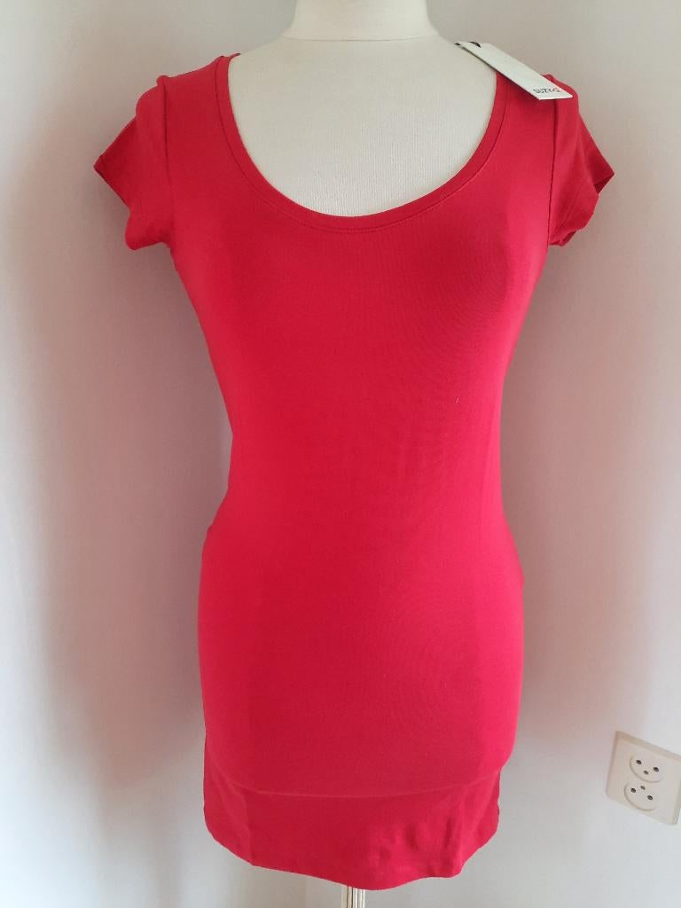 Suzy - Q t- shirt jurkje rood korte mouw maat M - nieuw -, Kleding | Dames, Maat 38/40 (M), Suzy Q, Nieuw, Ophalen of Verzenden