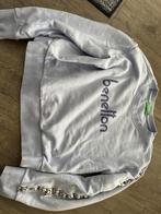 Benetton sweater lichtblauw maat L, Ophalen of Verzenden, Gedragen, Maat 42/44 (L), Blauw