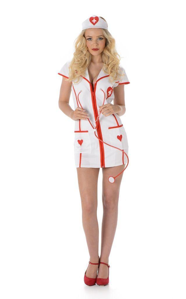 Pleegzuster Bloedzak Kostuum Dames – 3-Delig - Maat M, Kleding | Dames, Carnavalskleding en Feestkleding