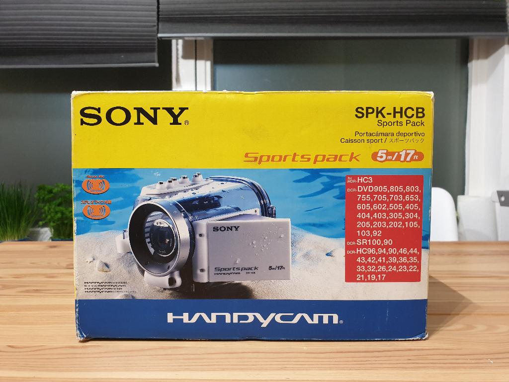 Sony SPK-HCB Onderwater Box, Audio, Tv en Foto, Fotografie | Onderwatercamera's, Ophalen of Verzenden, Refurbished, Onderwaterhuis