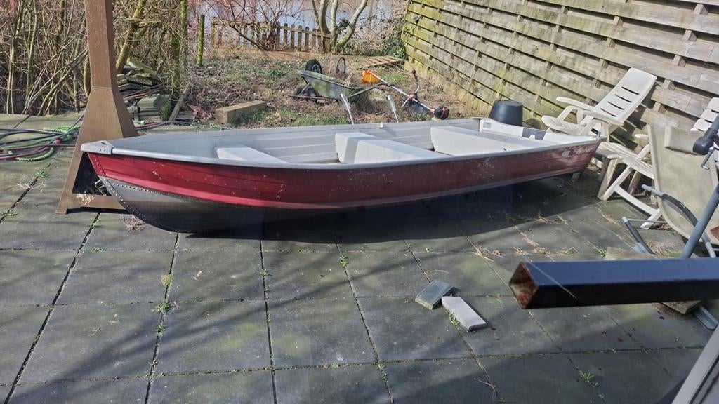 Aluminium visboot, Ophalen, Overige brandstoffen, Aluminium, Zo goed als nieuw