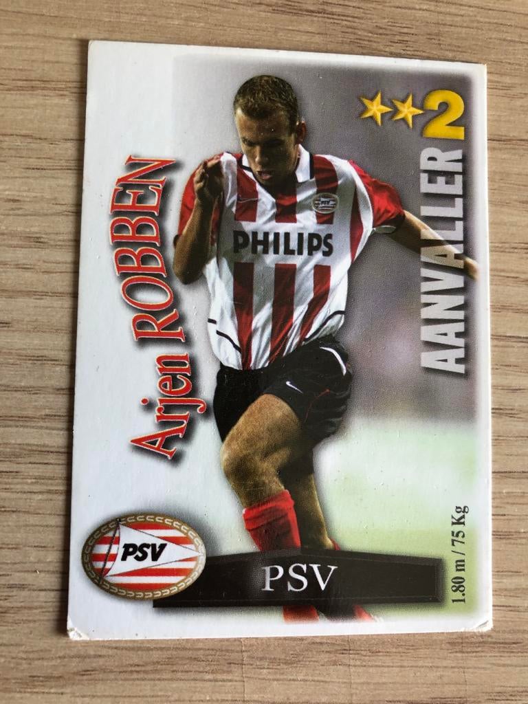 All Stars 2003-2004 Arjen Robben ROOKIE, Verzamelen, Sportartikelen en Voetbal, Ophalen of Verzenden, Zo goed als nieuw, PSV, Spelerskaart