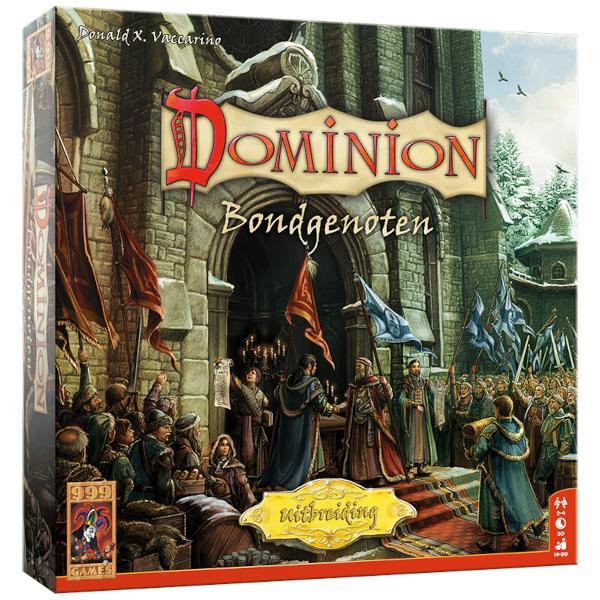 Dominion Bondgenoten Uitbreiding 999 Games Bordspel Nieuw, 999 Games, Nieuw, Ophalen of Verzenden, Vijf spelers of meer