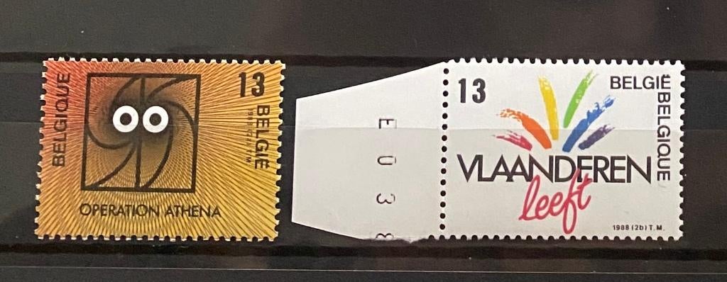 België, Mi 2329-2330, PF, Verzenden, Postfris