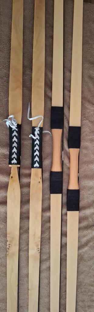 Diverse (kinder-)bogen voor legeven, LARP of Re-enactment, Sport en Fitness, Handboogschieten, Zo goed als nieuw, Longbow, Ophalen of Verzenden