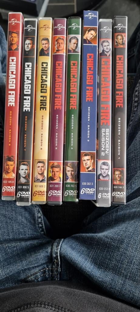 Chicago Fire Seizoen 1 t/m 8 DVD, Cd's en Dvd's, Dvd's | Tv en Series, Vanaf 12 jaar, Ophalen of Verzenden, Gebruikt, Actie en Avontuur