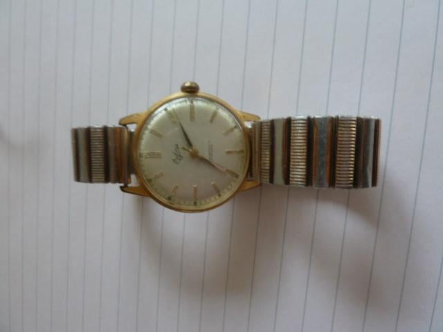 Bifora vintage horloge heren, Overige merken, Gebruikt, Staal, Verzenden