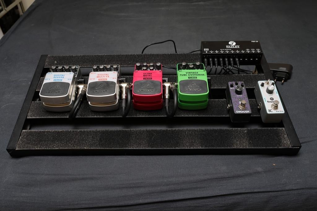 Compleet Pedalboard voor Elektrische Gitaar, Ophalen of Verzenden, Gebruikt, Delay of Echo