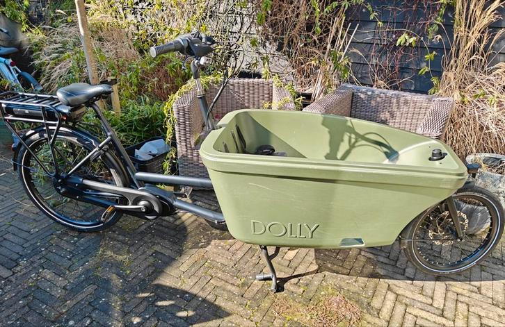 Mooie Dolly Bakfiets, Fietsen en Brommers, Fietsen | Bakfietsen, Gebruikt, Overige merken, 2 kinderen, Elektrisch, Ophalen