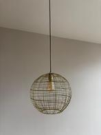 SPOED WEG! 2 hanglampen goud diameter 35 & 46, Ophalen, Zo goed als nieuw, Minder dan 50 cm