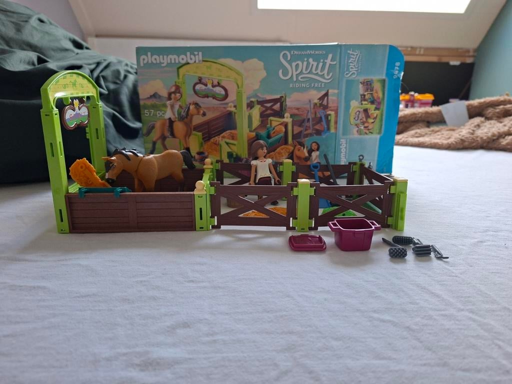 Playmobil Spirit Riding Free set, Ophalen, Zo goed als nieuw, Jongen of Meisje