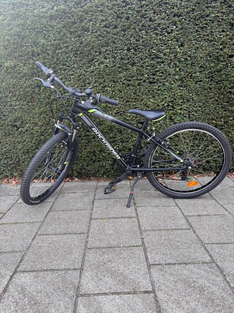 Rockrider Mountainbike – ST500 zwart 24 inch., Fietsen en Brommers, Fietsen | Mountainbikes en ATB, Minder dan 45 cm, Ophalen
