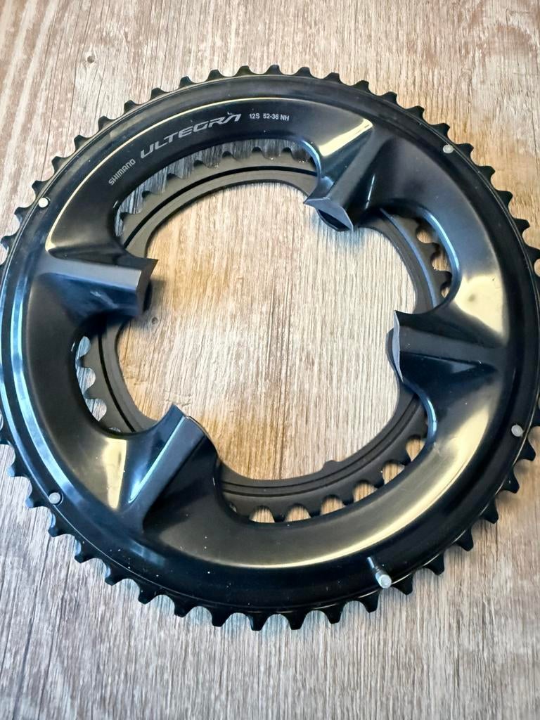 Shimano Ultegra FC-R8100 kettingbladen 52/36, Crankstel of Pedalen, Nieuw, Ophalen of Verzenden, Aluminium