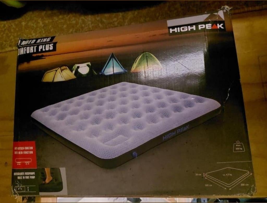 High Peak Single Comfort Plus luchtbed