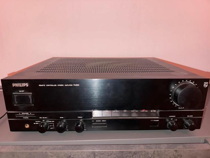 Philips FA890, Audio, Tv en Foto, Versterkers en Receivers, Gebruikt, Stereo, 60 tot 120 watt, Overige merken, Ophalen of Verzenden