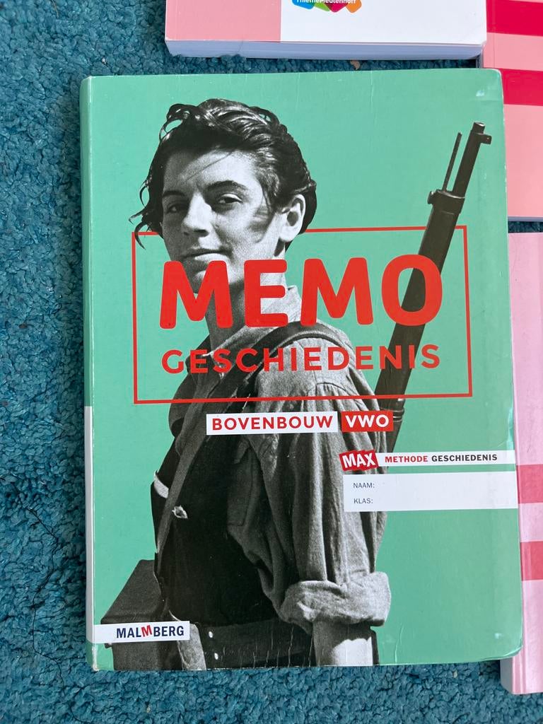Examenbundels VWO: Geschiedenis, Wiskunde A - Samengevat & M, Boeken, Schoolboeken, Ophalen of Verzenden, Zo goed als nieuw, VWO