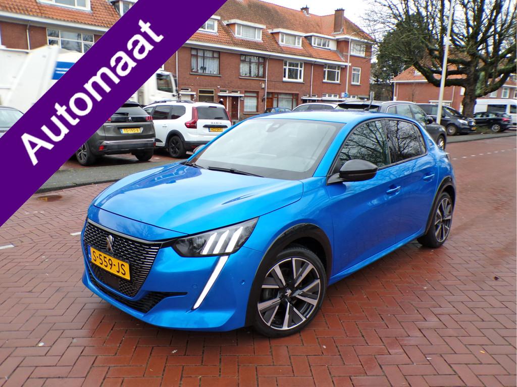 Peugeot 208 1.2 PureTech GT-LINE GT-LINE automaat NIEUW STAA, 101 pk, Gebruikt, Euro 6, Blauw