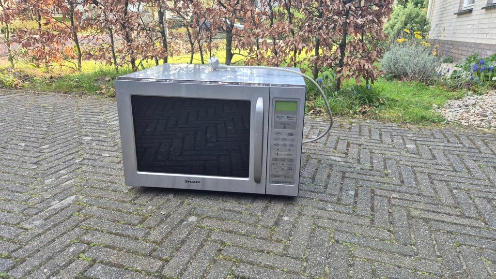 Combi oven magnetron - Sharp R-96ST, Witgoed en Apparatuur, Magnetrons, Ophalen, Combimagnetron, Hete lucht, Zo goed als nieuw