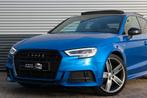 Audi A3 Limousine 1.5 TFSI CoD 3x S Line | Panoramadak | Ban, Lichtsensor, 4 cilinders, 150 pk, Blauw