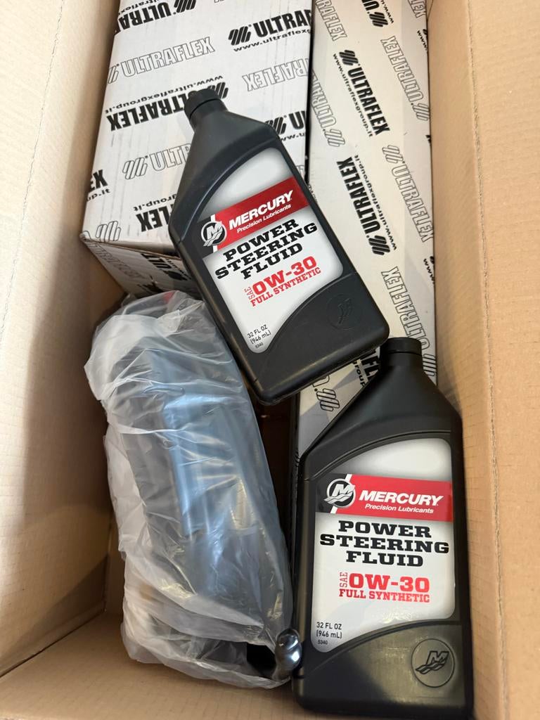 Ultraflex Helm Pomp en Mercury Stuurbekrachtigingsolie, Ophalen of Verzenden, Nieuw, Motor en Techniek