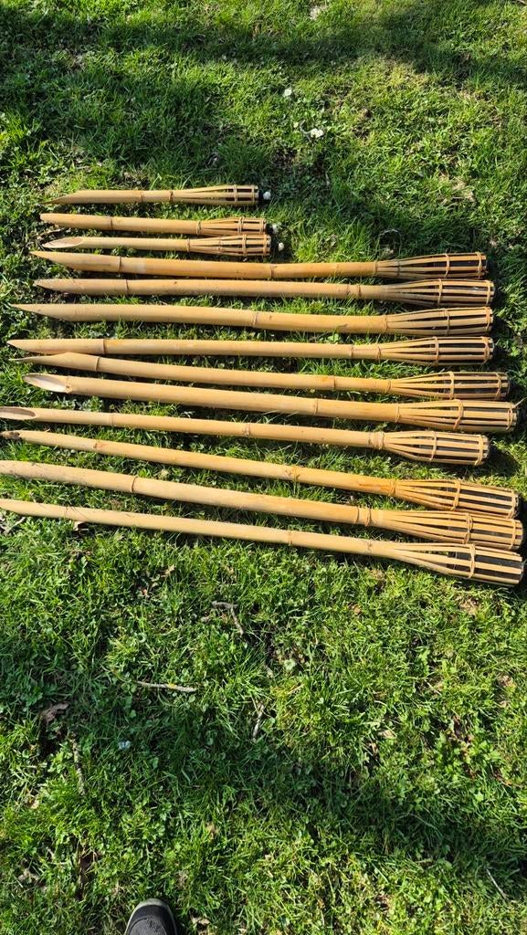 Tuinfakkels in Bamboe, Ophalen of Verzenden