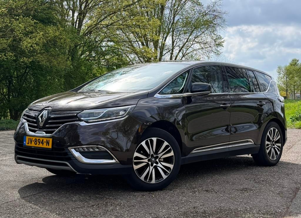 Renault Espace 1.6 TCE 147KW AUT 2016 Bruin 7 Persoons, Auto's, 1618 cc, Euro 6, 4 cilinders, Bruin