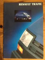 Folder van Renault Trafic, 1991, Boeken, Auto's | Folders en Tijdschriften, Ophalen of Verzenden, Nieuw, Renault