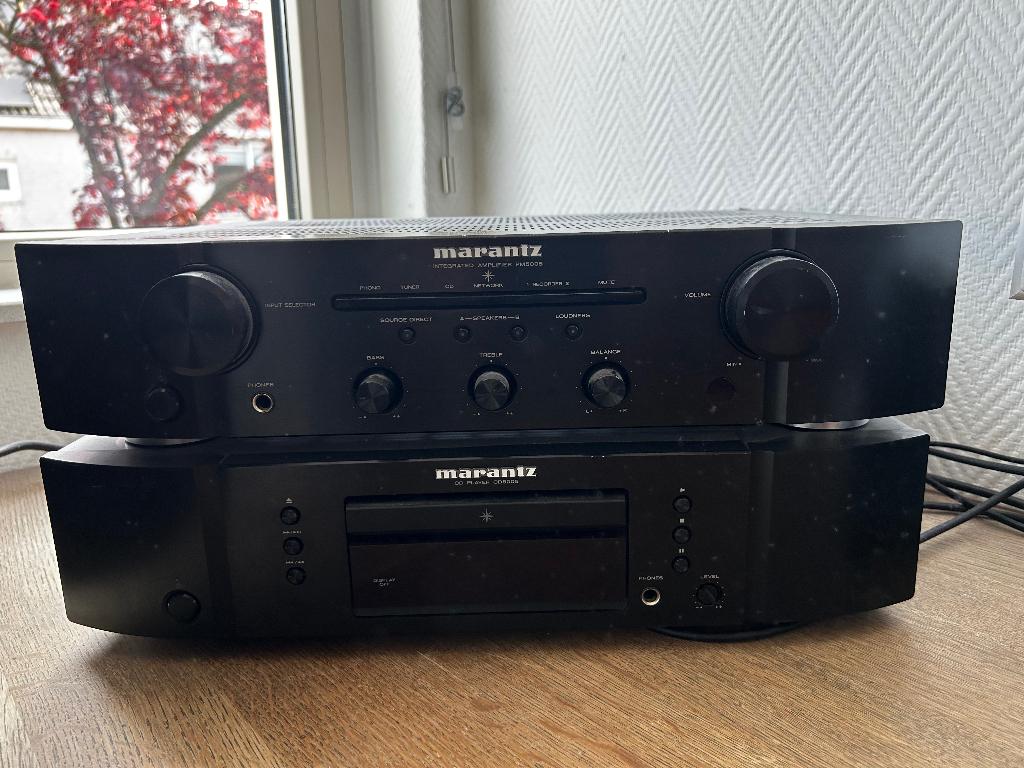 Marantz PM5005 en CD5005 met Dali speakers, Marantz, Ophalen of Verzenden, Zo goed als nieuw, 60 tot 120 watt