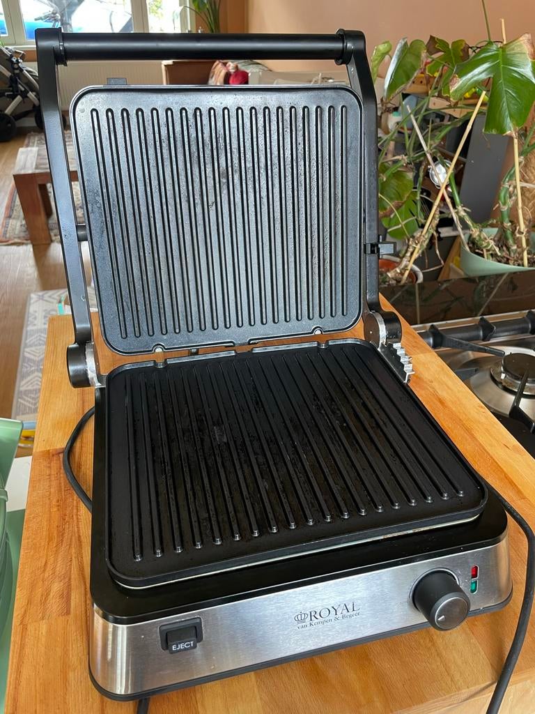 Royal van Kempen & Begeer contactgrill/tosti-apparaat, Ophalen of Verzenden, Gebruikt