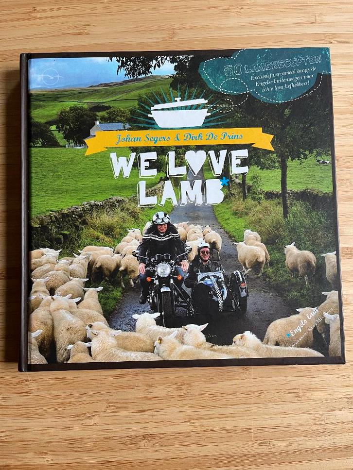 We Love Lamb Johan Segers, Boeken, Kookboeken, Zo goed als nieuw, Ophalen of Verzenden
