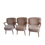 Vintage club fauteuil, cocktail stoel, Huis en Inrichting, Fauteuils, Ophalen, Gebruikt, Minder dan 75 cm, Onbekend