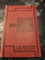 Verklarend zakwoordenboekje der Nederlandsche taal, Ophalen, Koenen