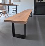 Massief houten eetkamerbank, Huis en Inrichting, Ophalen, Minder dan 50 cm, Eikenhout, 200 cm of meer