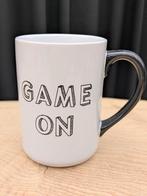 Zwart witte Hema mok Game on!, Keramiek, Ophalen of Verzenden, Zo goed als nieuw, Overige stijlen