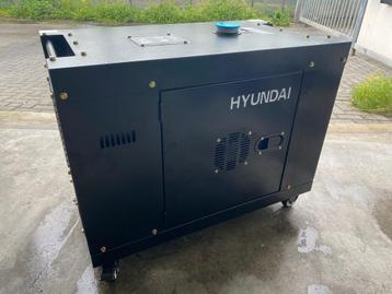 Hyundai Diesel-aggregaat 230/400V, 9-10kW beschikbaar voor biedingen