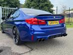 BMW 5-serie M5 F90 Carbon Dak Marina Blue 360Cam HuD KANON, Auto's, BMW, Automaat, Adaptive Cruise Control, Gebruikt, 2000 kg