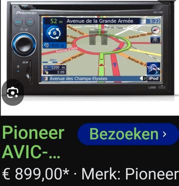 Pioneer multifuncioneel navigatie systeem  beschikbaar voor biedingen