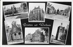 Workum, Marienacker, Noord, Waag, Oude Gevel, Gemeentehuis, Verzamelen, Ansichtkaarten | Nederland, Verzenden, 1940 tot 1960, Gelopen