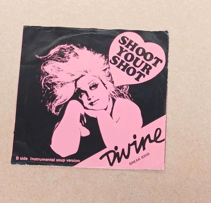 Divine- Shoot Your Shot, Cd's en Dvd's, Vinyl Singles, Gebruikt, Single, Pop, 7 inch, Ophalen of Verzenden