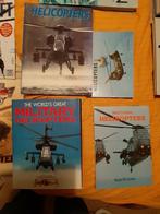 Helicopter boeken (diversen) 7 stuks.  Of los te koop., Verzamelen, Luchtvaart en Vliegtuigspotten, Boek of Tijdschrift, Gebruikt
